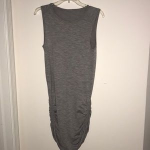 Lululemon dress with gathered sides